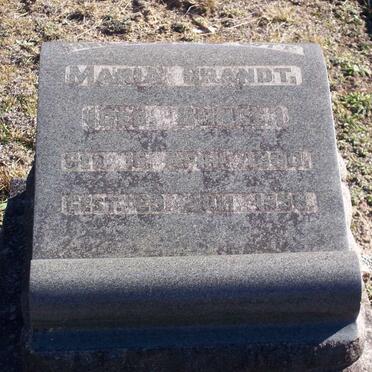 BRANDT Maria nee BUNGE 1860-1938