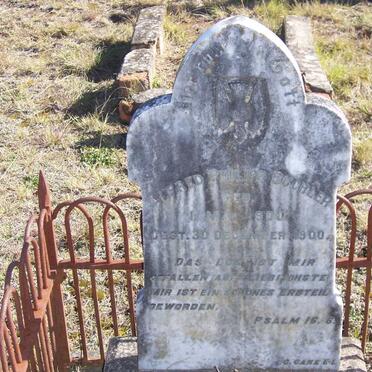 BUCHLER Alfred Philipp 1900-1900