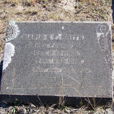 BRITS Maria E.F. nee FOURIE 1919-1948