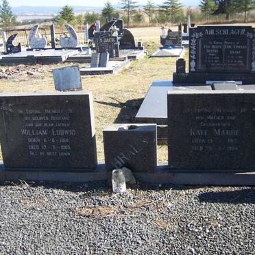 BRAUN William Ludwig 1910-1985 &amp; Kate Maud 1913-1994