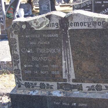BRANDT Carl Friedrich 1881-1958
