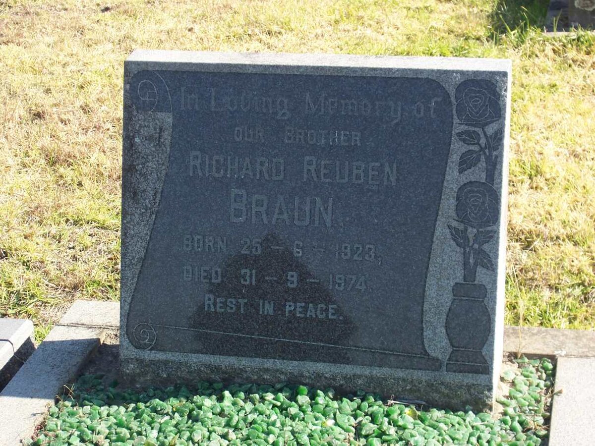 BRAUN Richard Reuben 1923-1974