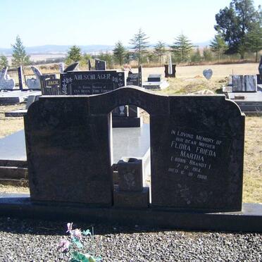 BUSS Flora Frieda Martha nee BRANDT 1914-1986