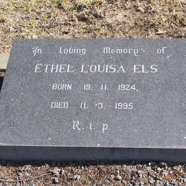 ELS Ethel Louisa 1924-1995
