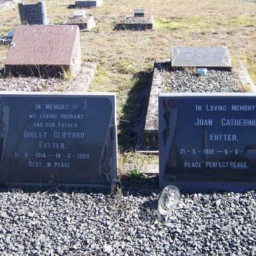 FUTTER Dudley Clifford 1914-1968 &amp; Joan Catherine 1918-2003