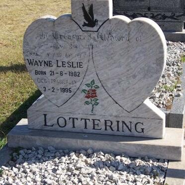 LOTTERING Wayne Leslie 1982-1995