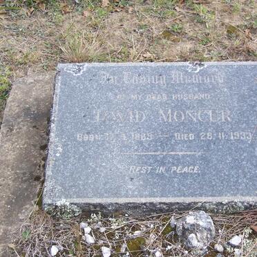 MONCUR David 1869-1933