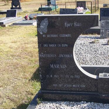 MARAIS Marthinus Jacobus 1921-1983