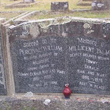 MILES Percival William 1881-1955 &amp; Millicent Palmer 1886-1978