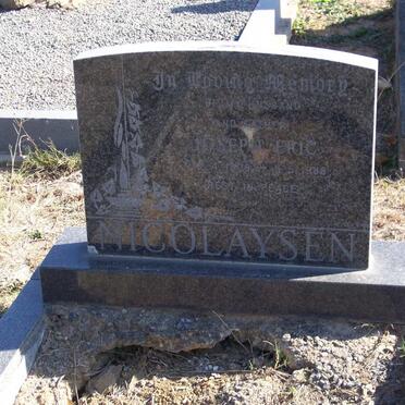 NICOLAYSEN Joseph Eric 1908-1988