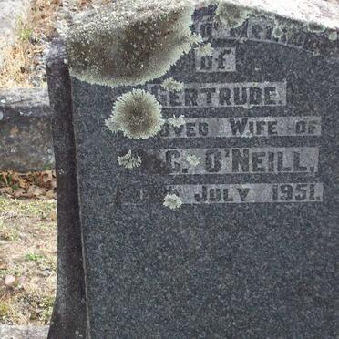 O'NEILL Gertrude  -1951