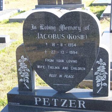 PETZER Jacobus 1954-1994