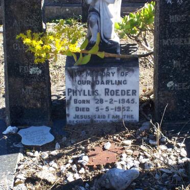 ROEDER Phyllis 1945-1952
