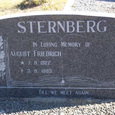 STERNBERG August Friedrich 1922-1983