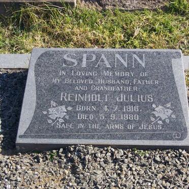 SPANN Reinholt Julius 1916-1980