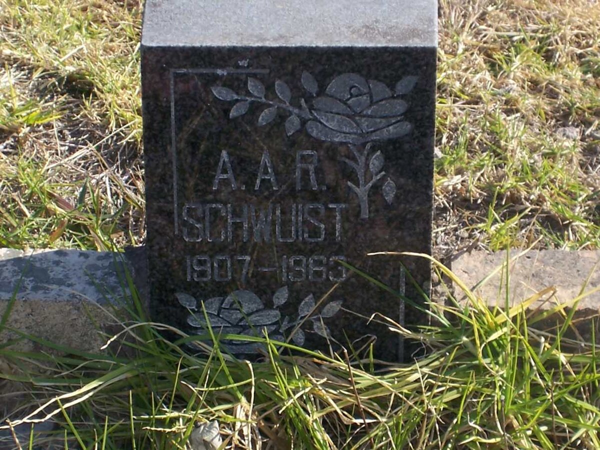 SCHWUIST A.A.R. 1907-1963