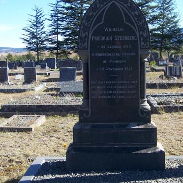 STERNBERG Wilhelm Friedrich 1850-1921