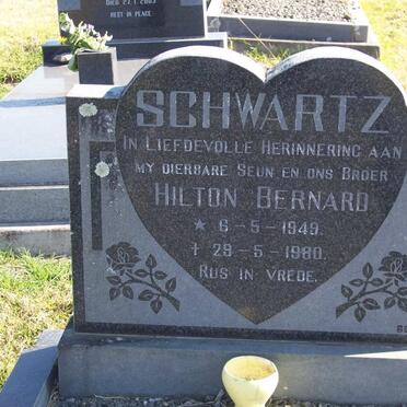 SCHWARTZ Hilton Bernard 1949-1980