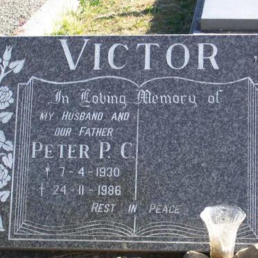 VICTOR Peter P.C. 1930-1986