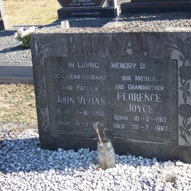 WHITTAL John Vivian 1908-1958 &amp; Florence Joyce 1912-1987