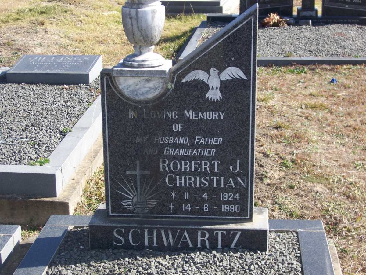 SCHWARTZ Robert J. Christian 1924-1990