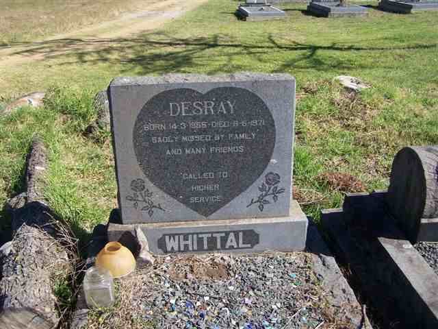 WHITTAL Desray 1955-1971