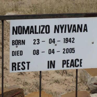 NYIVANA Nomalizo 1942-2005