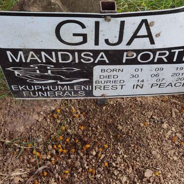 GIJA Mandisa Portia 1972-2018