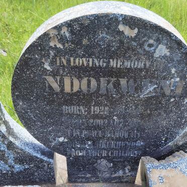 NDOKWENI ? 1922-2002