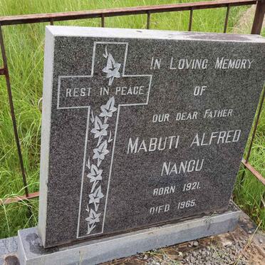 NANGU Mabuti Alfred 1921-1965
