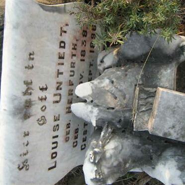 UNTIEDT Louise nee HERFURTH 1838-1896