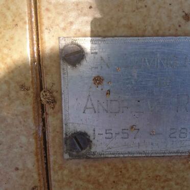 ROYLE Andrew 1957-1998