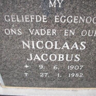 ALLERS Nicolaas Jacobus 1907-1982 &amp; Anna Philipina 1911-1986