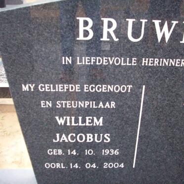 BRUWER Willem Jacobus 1936-2004