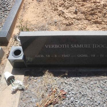 BOTHA Verboth Samuel 1947-2004 &amp; Leona Susan 