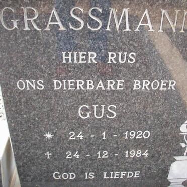 GRASSMANN Gus 1920-1984