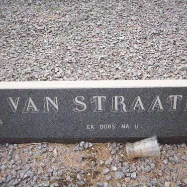 STRAATEN Petrus Francois, van 1922-1989 &amp; Amaril 1925-1996