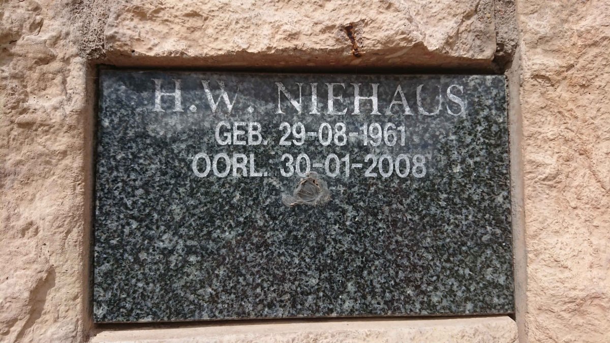 NIEHAUS H.W. 1961-2008