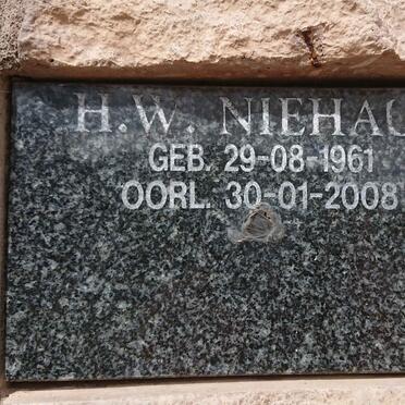 NIEHAUS H.W. 1961-2008