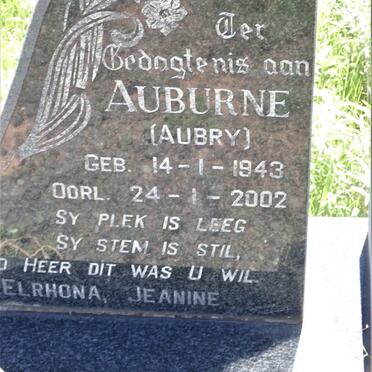 BURKE Auburne 1943-2002 &amp; Martha VISSER 1944-1986