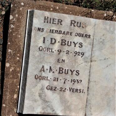 BUYS I.D. -1929 &amp; A.M. -1932