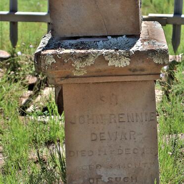 DEWAR John Rennie -188?