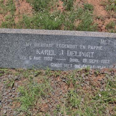 DELPORT Karel J. 1902-1962 &amp; Cecelia M. le R. MULDER 1907-1966