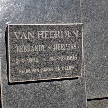 HEERDEN Lebrandt Scheepers, van 1963-1995