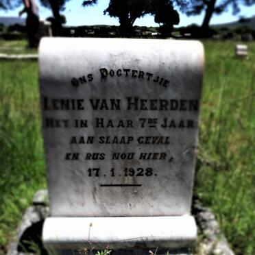 HEERDEN Lenie, van -1928