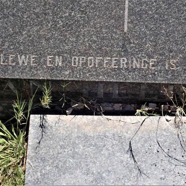 HEERDEN Barend Jacobus, van 1895-1970 &amp; Johanna Christina ALDRICH 1897-1982