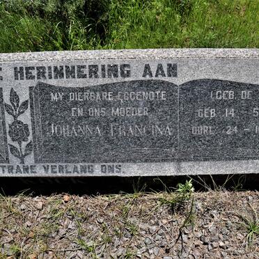 KOCK Hendrik Frederick, de 1890-1978 &amp; Johanna Francina DE WET 1892-1962