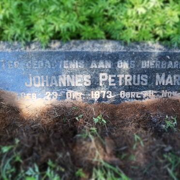 MARAIS Johannes Petrus 1873-1944