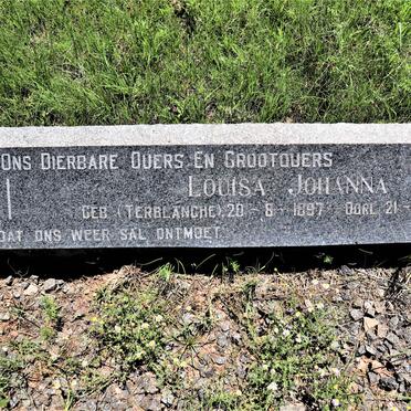 NORT? Lourens Cornelius 1897-1971 &amp; Louisa Johanna TERBLANCHE 1897-1962