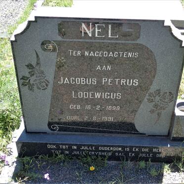 NEL Jacobus Petrus Lodewicus 1898-1991